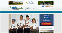Desktop Screenshot of golfe.esp.br