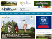 Tablet Screenshot of golfe.esp.br